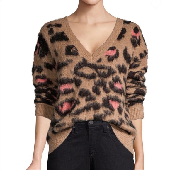 Wildfox Preppy Kitty Tatum Acrylic/Wool Sweater in Size Small - Picture 5 of 15